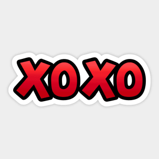 Xoxo Sticker